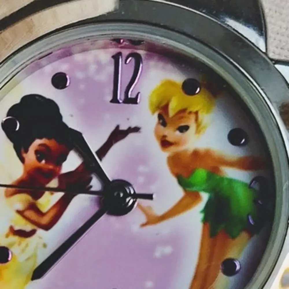 Disney Store Fairies Metal Watch Tinker Bell Iridessa Rare